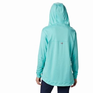 Columbia PFG Reel Relaxed™ Hoodie Dam LjusGröna (UZQYN9087)